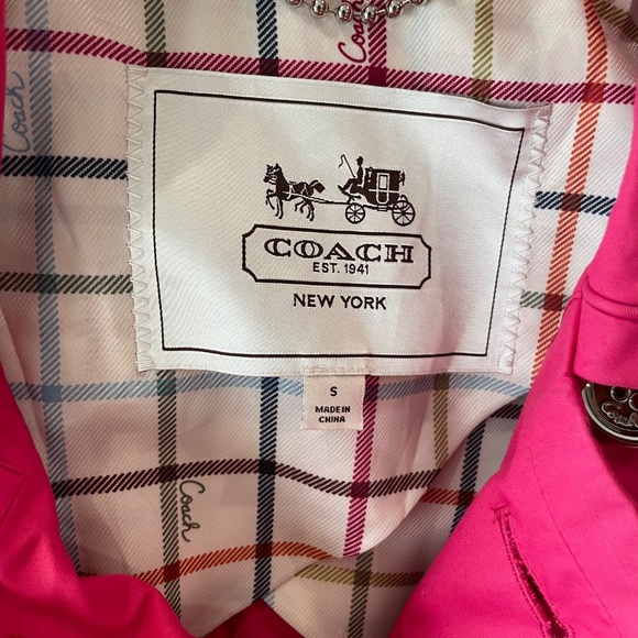 Coach Jacket red Size S - Picture 3 of 5